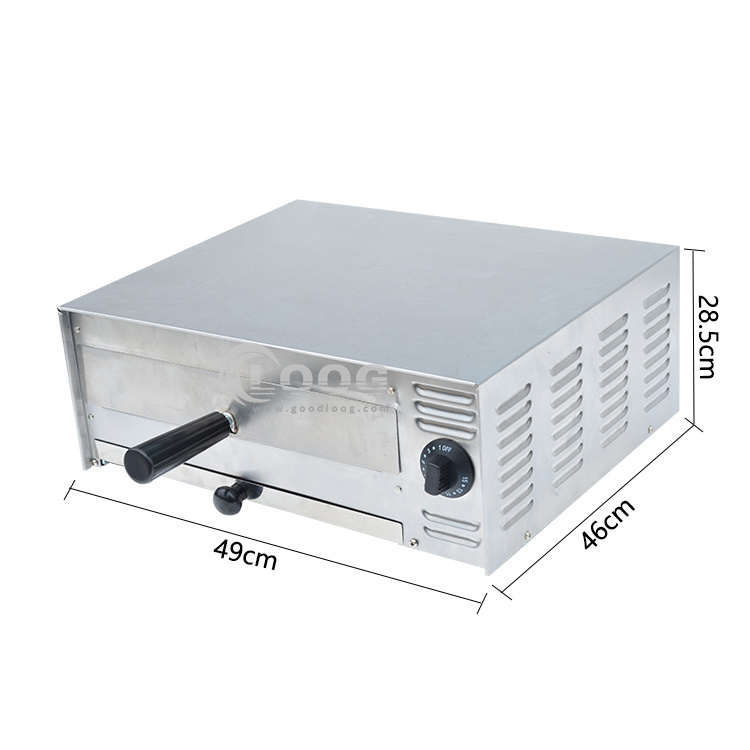 Guangzhou Baking Equipment Suppliers 220V Commercial Electric Pizza Oven for Restaurant