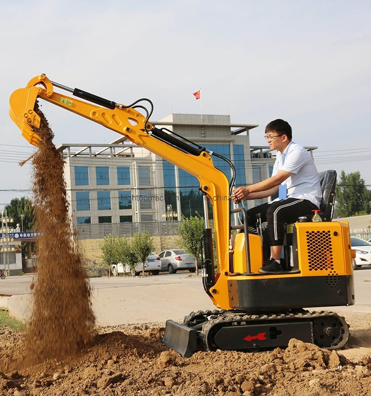 China Small Excavator Mini Bagger Small Digger 1ton