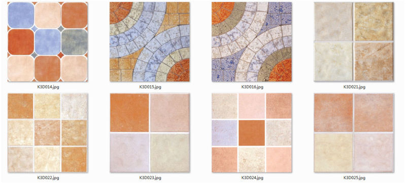 300*300mm Stone Ceramic Outdoor Floor Tile for Courtyard