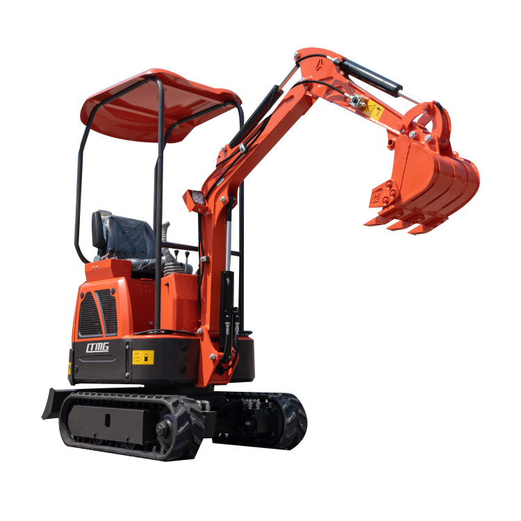 Hot Sale Garden Work Small Digger Small Excavator 1.2ton Excavator Cheap Price