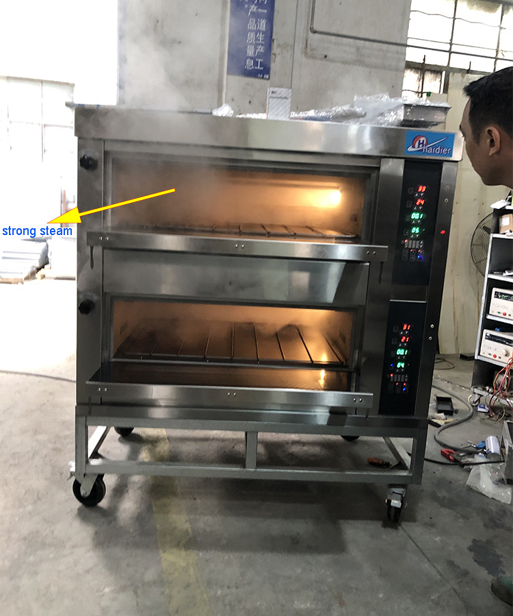 Pizza Oven Gas Commercial Deck Oven for Bakery Shop