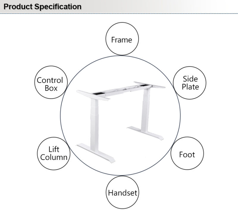 Wholesale Hot Sale Electric Adjustable Desk Modern Sit Stand Desk