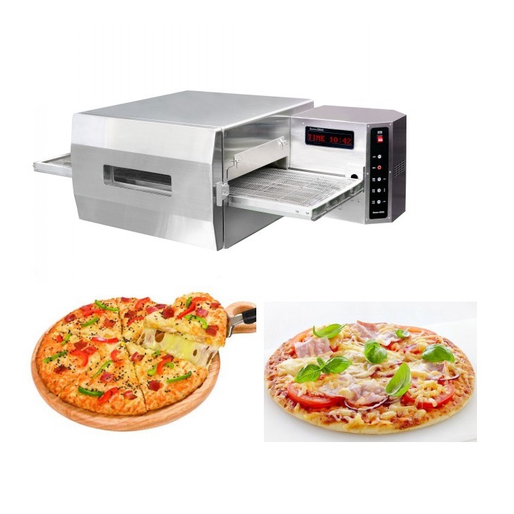 Commercial Electric Gas Pizza Convection Baking Oven Conveyor Oven