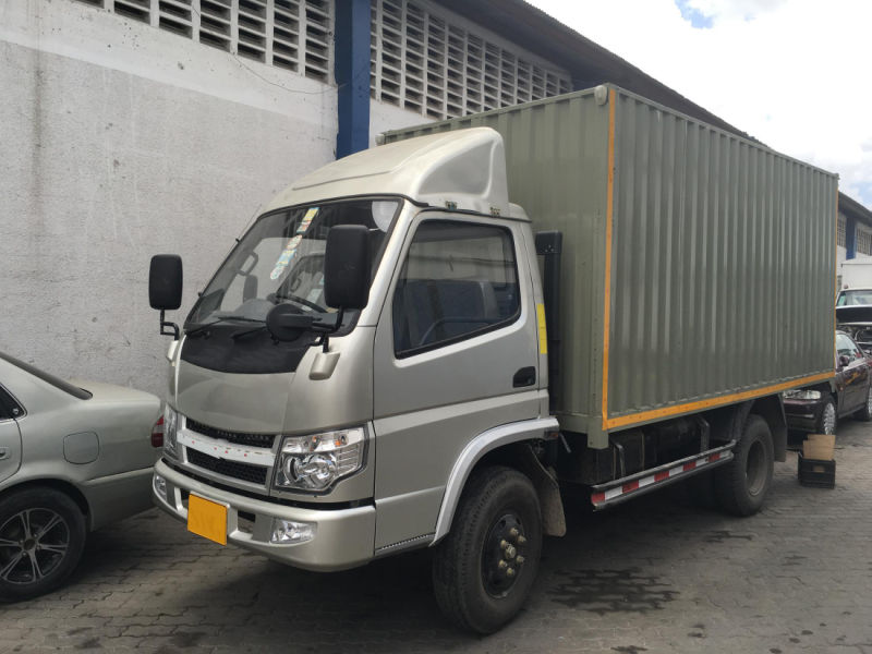 4X2 Mini Truck 3 Ton Van Cargo Truck