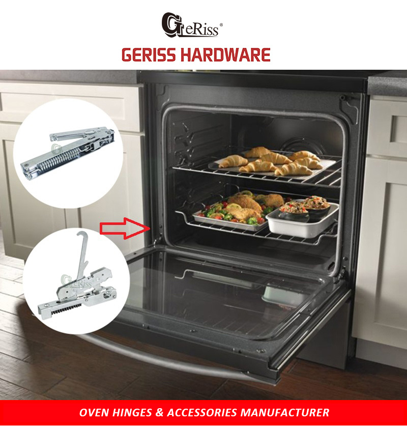 Geriss Electric Gas Cooker Stove Zinc Plated Oven Door Hinge