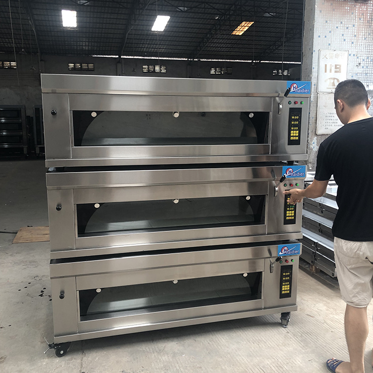 Pizza Oven Gas Commercial Deck Oven for Bakery Shop