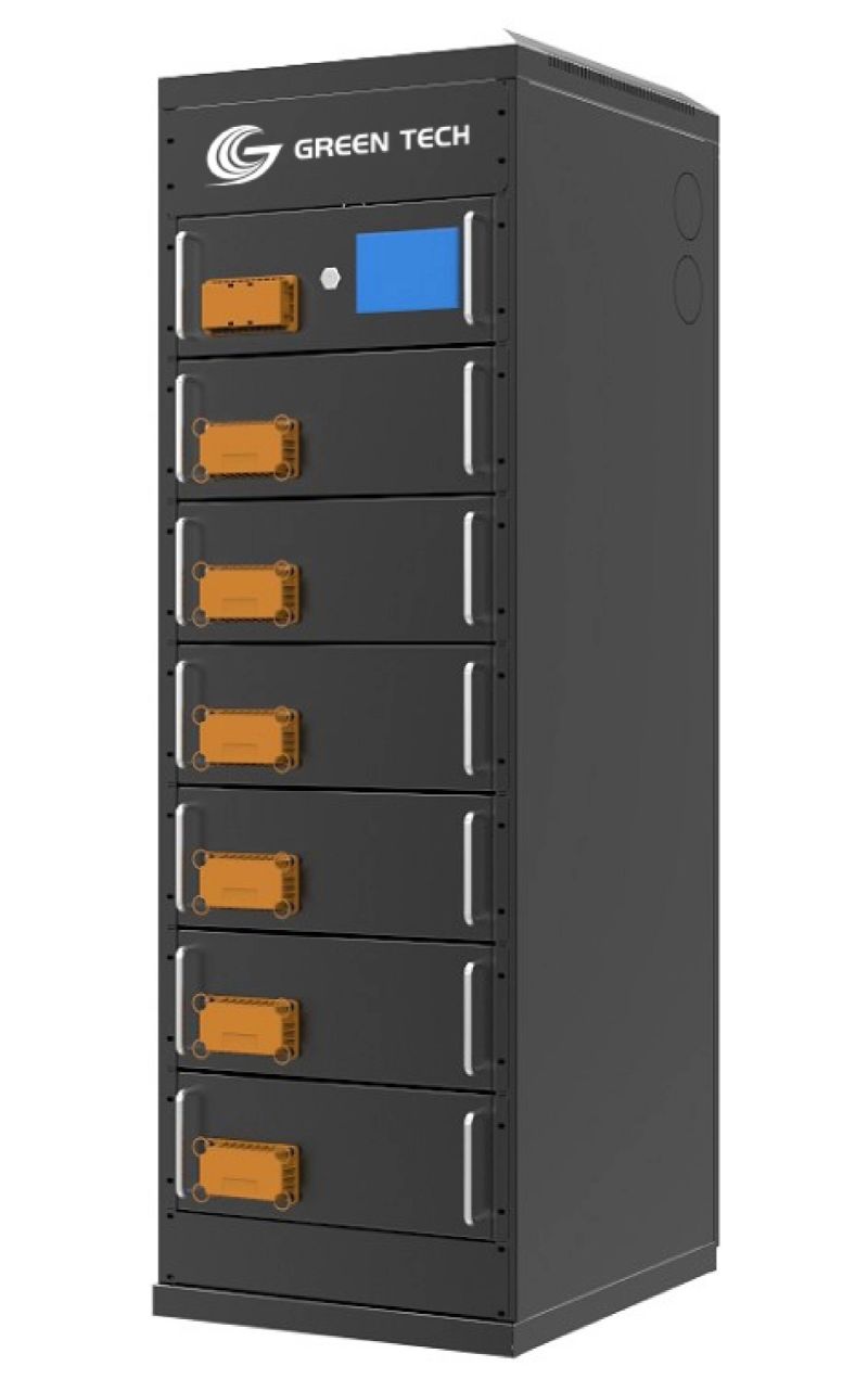 Graphene Battery Power Bank with 400V BMS with Battery Cabinet with Equalizer Solar Battery