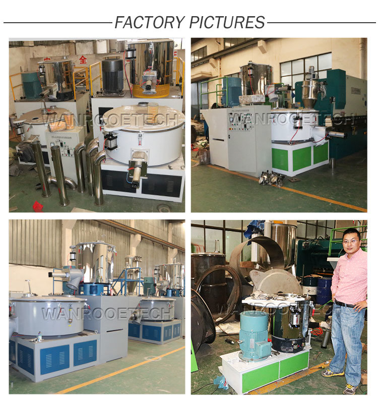 Large Capacity Horizontal Plastic Mixer System