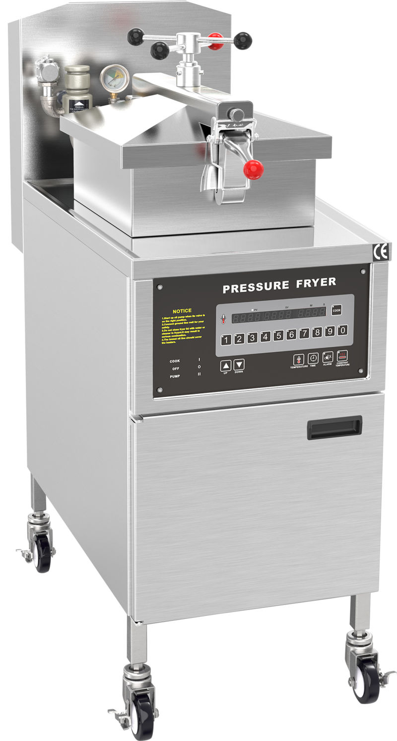 Commercial Kitchen Equipment Fried Chicken Shop Fryer with Oil Filter