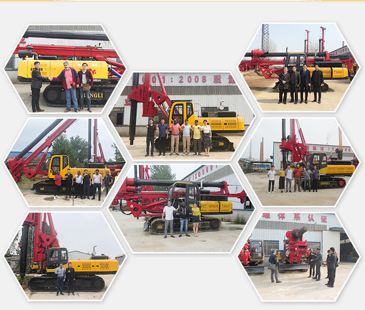 Hot Sale Piling Machinery New Hydraulic Rotary Drilling Rig