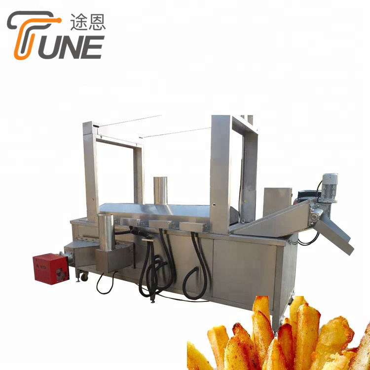 Automatic Continuous Frying Machine Potato Chips Fryer Machine