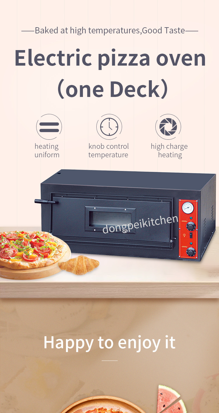 Domestic Electric Pizza Oven Single Layer Pizza Baking Oven