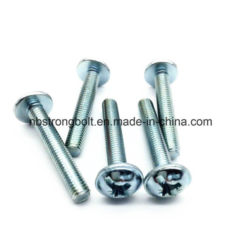 Kombi (SLOT+POZI) Machine Screw Zp