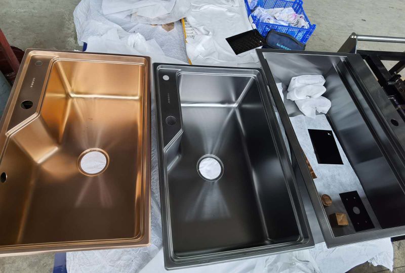 Cicel Kitchenware Gold/Rose Gold Color Titanium Coating Equipment