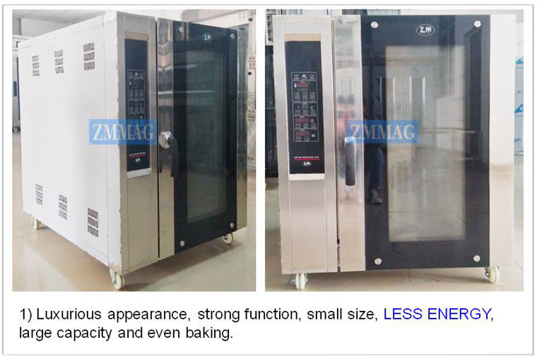 Professional Programmable Product Electric Convection Oven (ZMR-8D)