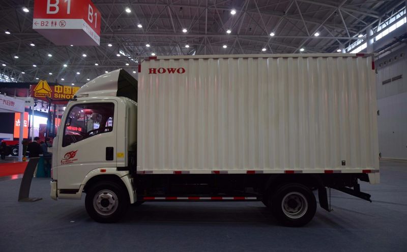 China 4X2 Light Van Cargo Truck, 6wheeler HOWO Mini Truck for Sale