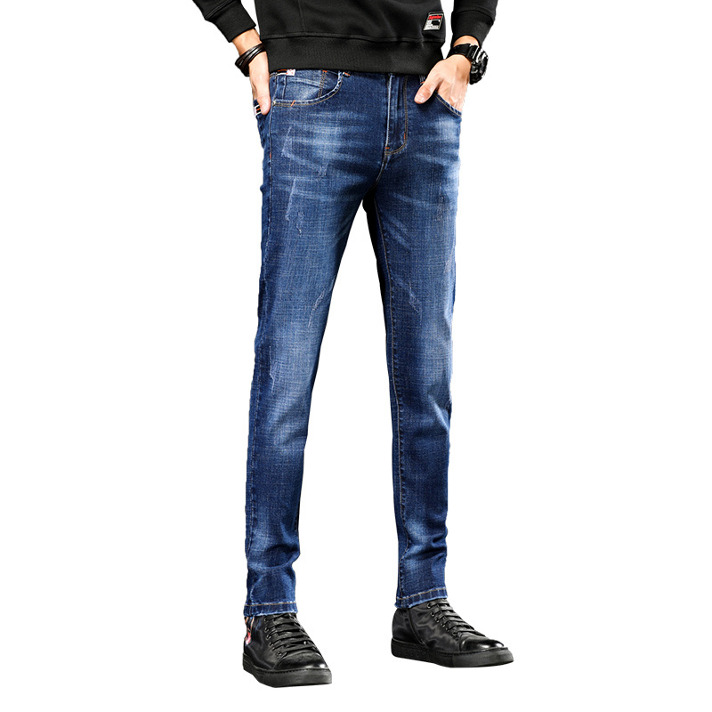 Denim Men Apparel Garment Fashion Jeans Trousers Slim Pants Pants 1066