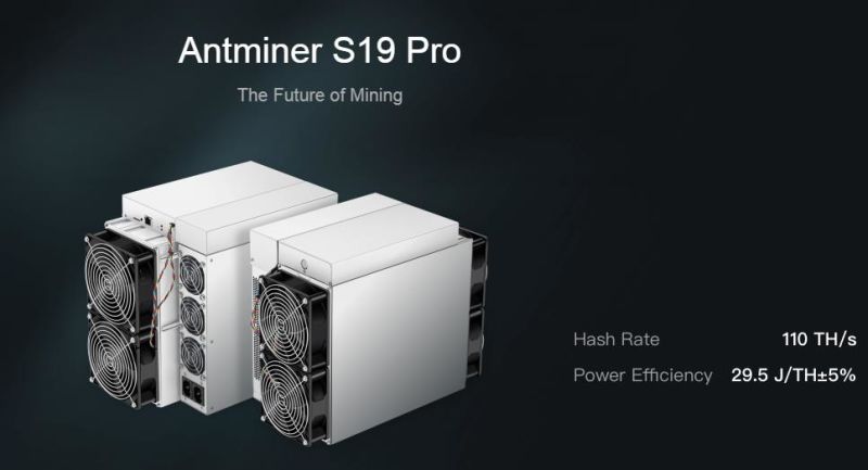 Antminer S19 PRO 110th/S