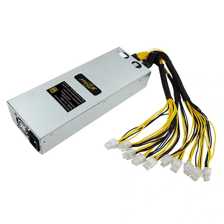 Miner Cryptocurrency Bitcoin Switching Power Supply Suitable for Asic Chip Miner 1u12V1600W Jln-1600s