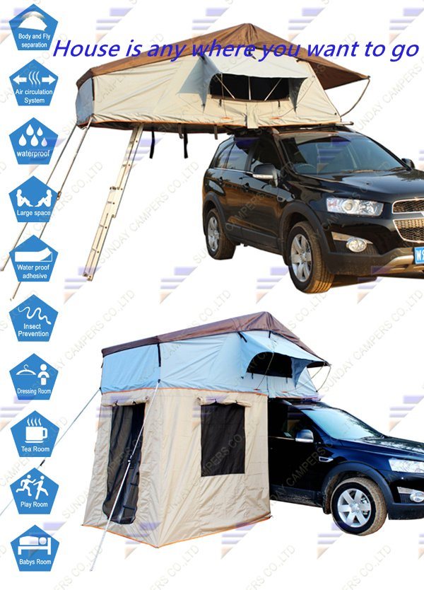 OEM Sunday Small Campers 4X4 Accessories 4WD Truck Roof Top Tent 4X4 Accessories