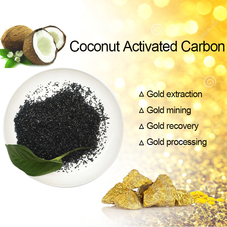 Gold Processing Food Grade Regeneration Coconut Shell Activated Carbon