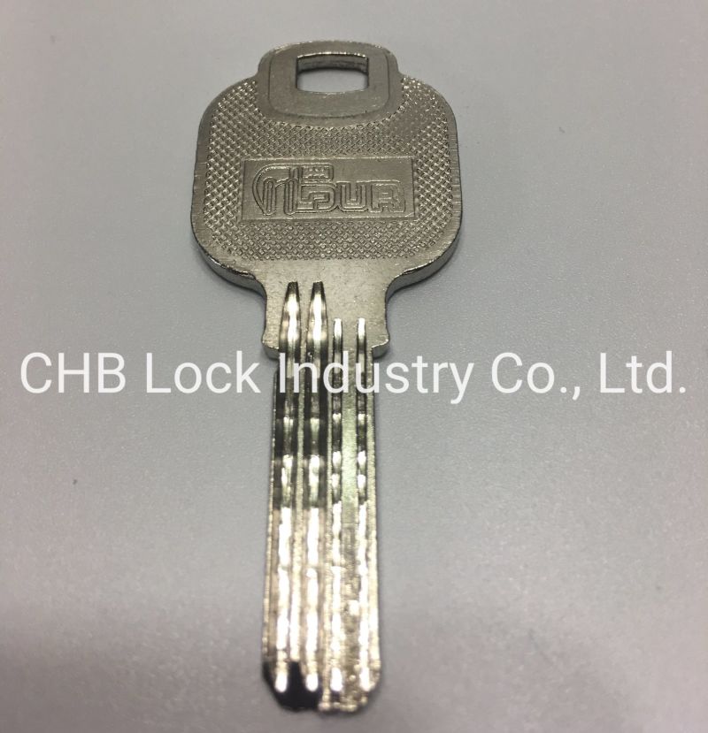 Commercial / Residential Solid Brass / Iron Steel Lock Key Blank (CKB-C504)