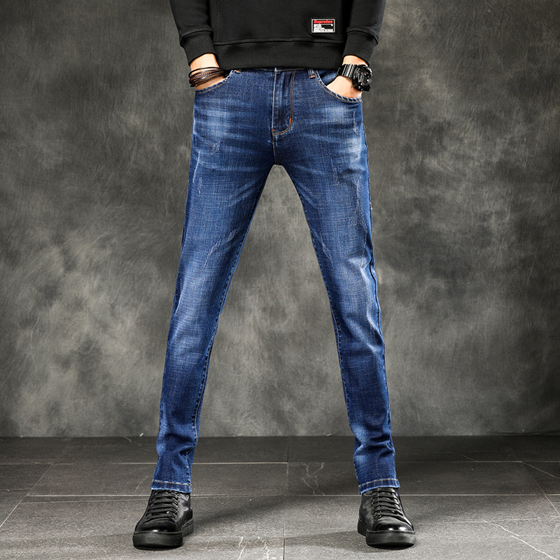 Denim Men Apparel Garment Fashion Jeans Trousers Slim Pants Pants 1066