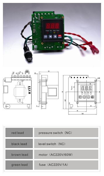 Mr-Jsk-III-24V Water Level Controller Economic Pump Controller /Centralized Lubrication System Controller