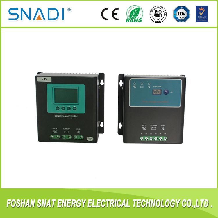 Snadi 40A PWM Charge Controller PWM Solar Charger Controller Battery Controller