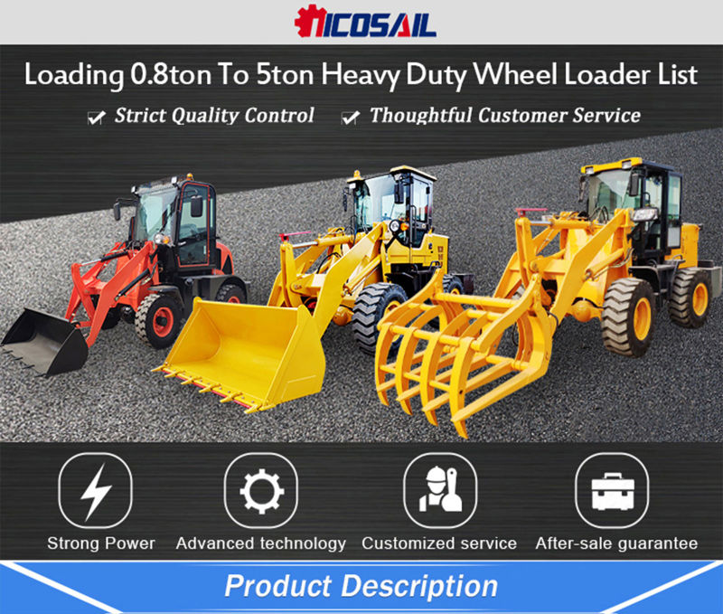 High Rate of Return Wheel Loader Bucket Price Wheel Loader Equipment