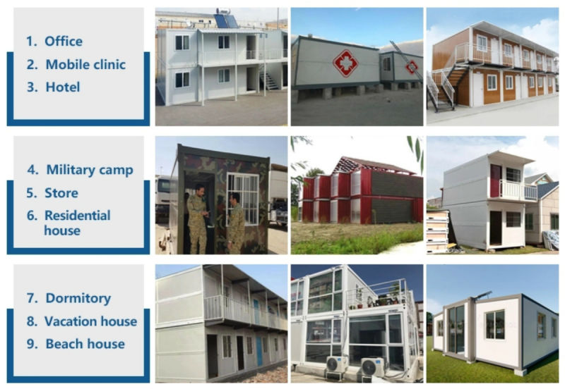 Affordable Factory Supply Prefabricated Foldable Container House for Mining Camp Accommodation