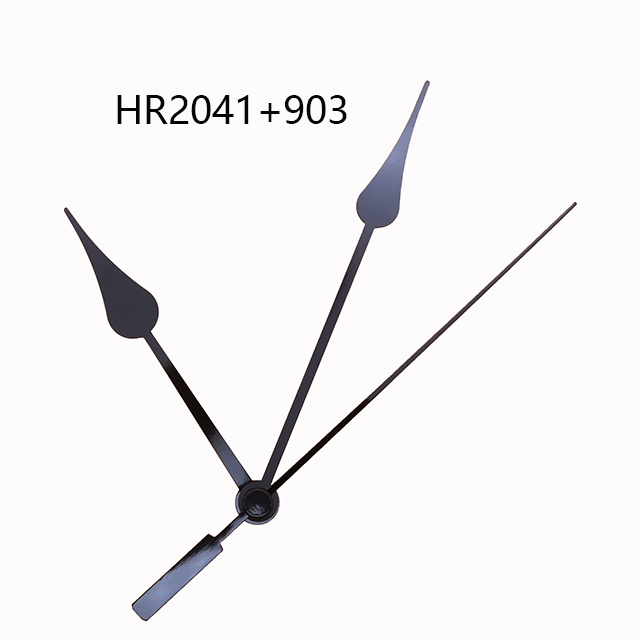 Good Quality Hr2041 104mm Black Spade Clock Hands with 903 Second Hand