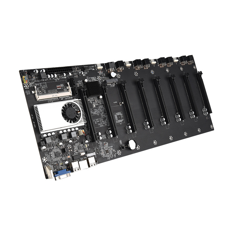 High Quality Bitcoin Miner Motherboard Mining Machine Systems Intel CPU Onboard Mining Motherboard