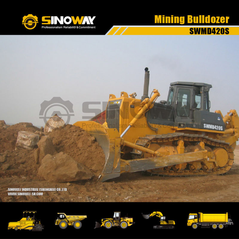 Brand New 53ton Mining Crawler Bulldozer with Single Ripper
