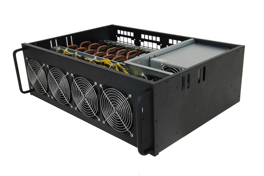 8 GPU Mining PC Motherboard with CPU Case PSU for Antminer D3 L3+ S9 A6 A4+ M3 E9+ 741 740 Btc Eth etc Ltc Asic Miner