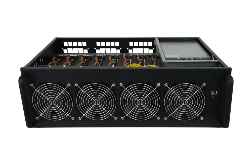 8 GPU Mining PC Motherboard with CPU Case PSU for Antminer D3 L3+ S9 A6 A4+ M3 E9+ 741 740 Btc Eth etc Ltc Asic Miner