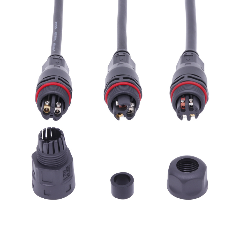 LED Light M20 Overmolding Cable Waterproof M20 Electrical Connector