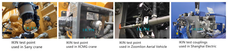 China Manufacturer Ikin Hydraulic Test Adaptor Couplings Hydraulic Fittings