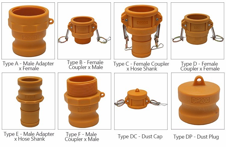 Hose Couplings Quick Connector Camlock Couplings