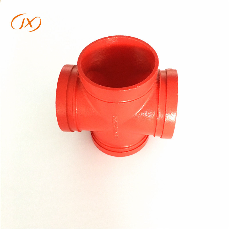 China Manufacturer Pipe Fitting Grooved Cross