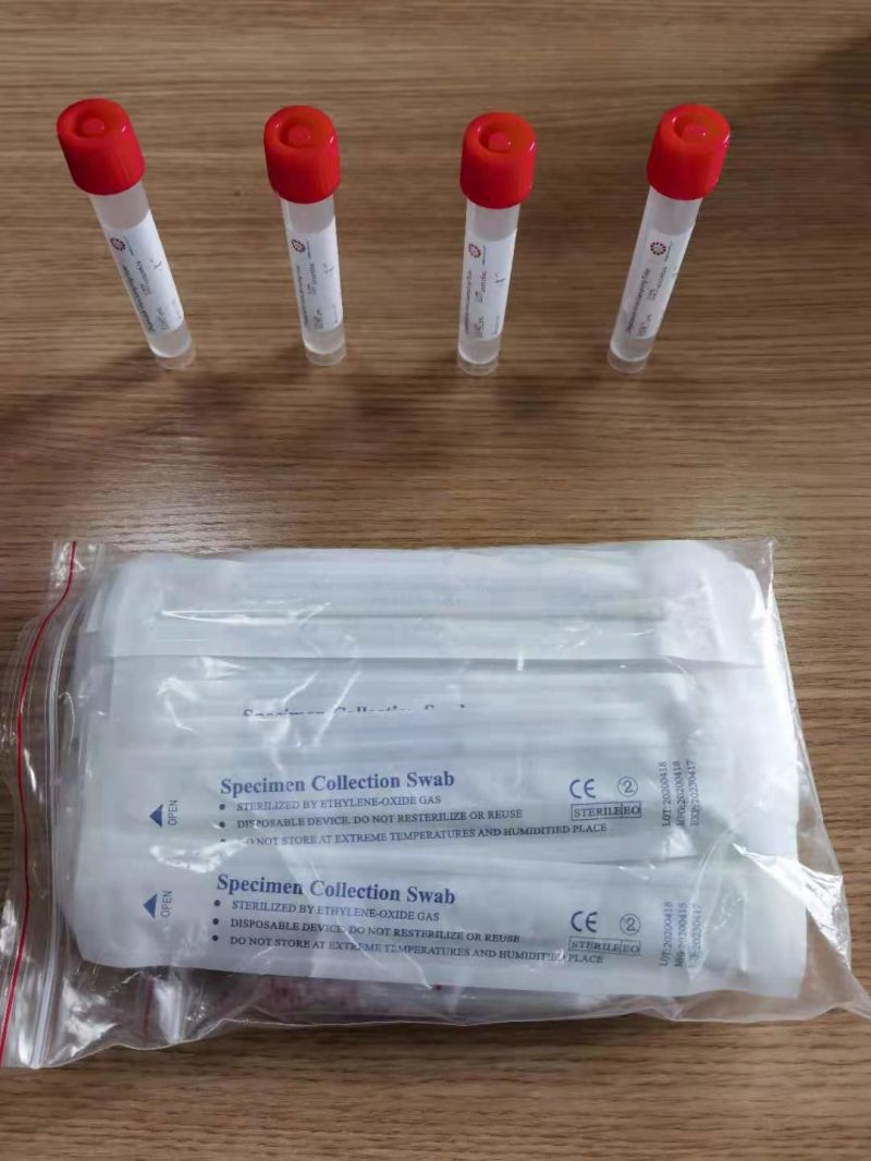 Factory Direct Sale CE 3ml Medical Disposable Virus Sampling Tube