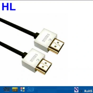 High Quality Dual Color Metal Casing Round HDMI Cable China Manufacturer