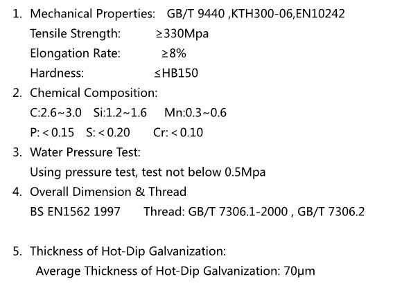 Plumbing Pipe Fittings, Galvanized Pipe Fittings (Socket/Coupling)