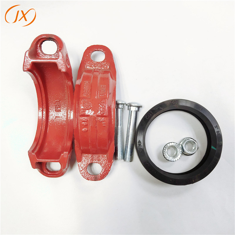 Corrosion Resisting Flexible/Rigid Coupling Grooved Pipe Fitting