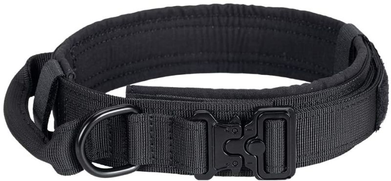 Tactical Dog Collar Nylon Adjustable K9 Collar Military Dog Collar