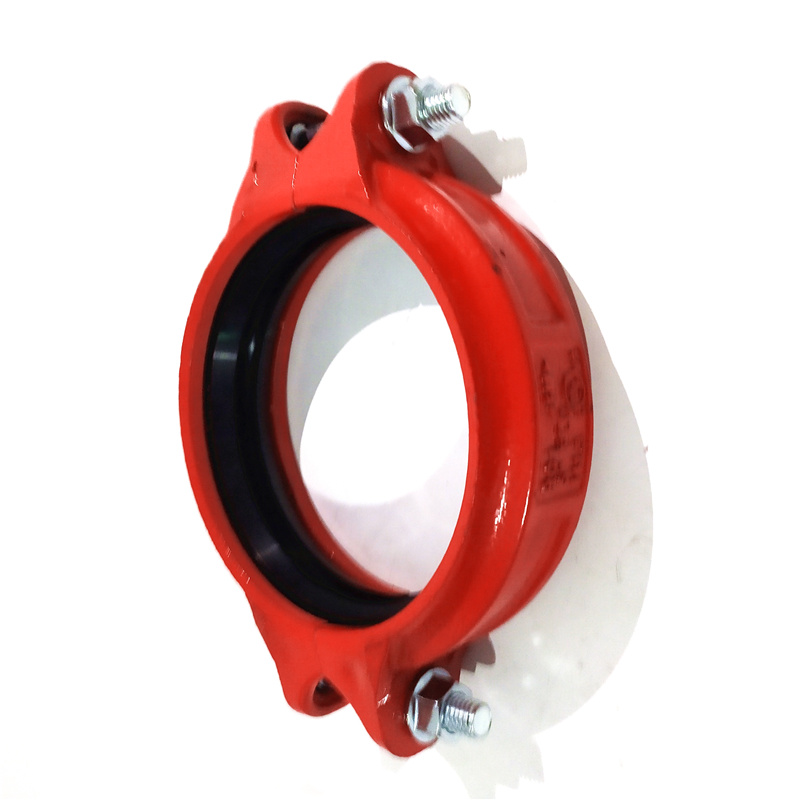 High Quality Factory Ductile Iron Pipe Grooved Fitting Flexible Coupling