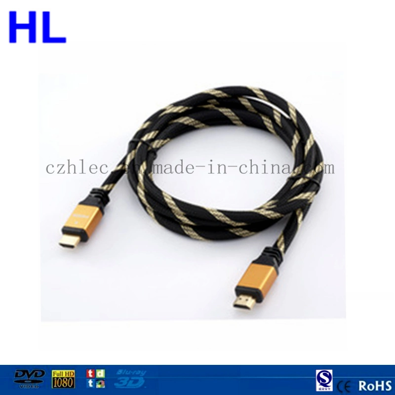 Dual Color Metal Casing HDMI Cable China Manufacturer