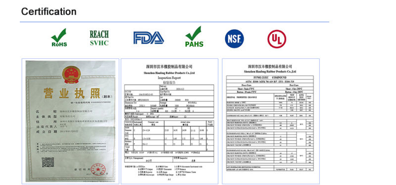 Custom Nitrile O Ring High Temperature Resistant NBR 70 O-Ring