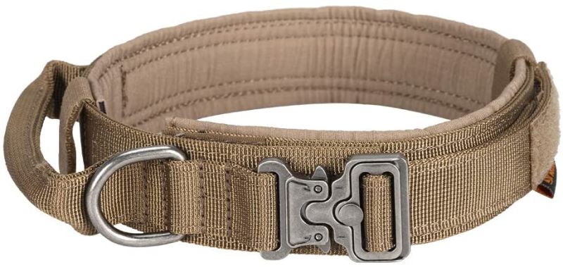 Tactical Dog Collar Nylon Adjustable K9 Collar Military Dog Collar