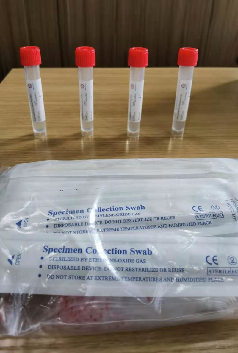 Factory Direct Sale CE 3ml Medical Disposable Virus Sampling Tube